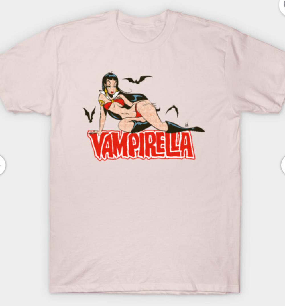 Vampirella Sexy Fan Art T Shirt Soft